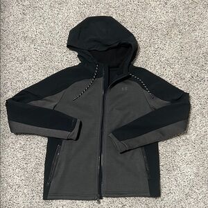 Under Armour Womens Two-Tone Performance Soft Shell Hooded Jacket